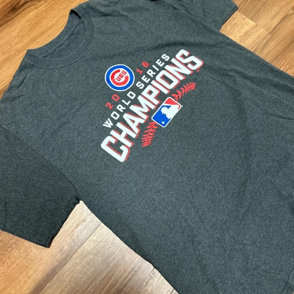 MLB Cubs 2016 World Series Champions Tee